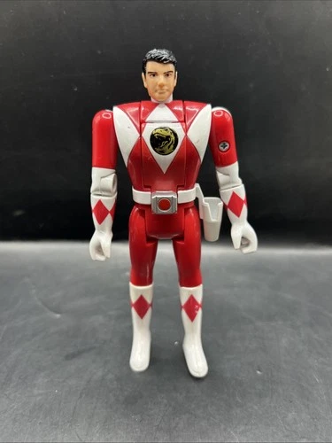 Bandai Mighty Morphin Power Rangers Red Flip Head 5” Vintage 1993 Action Figure