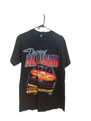 Vintage 1992 Davey Allison #28 Texaco Havoline Racing L NASCAR Shirt