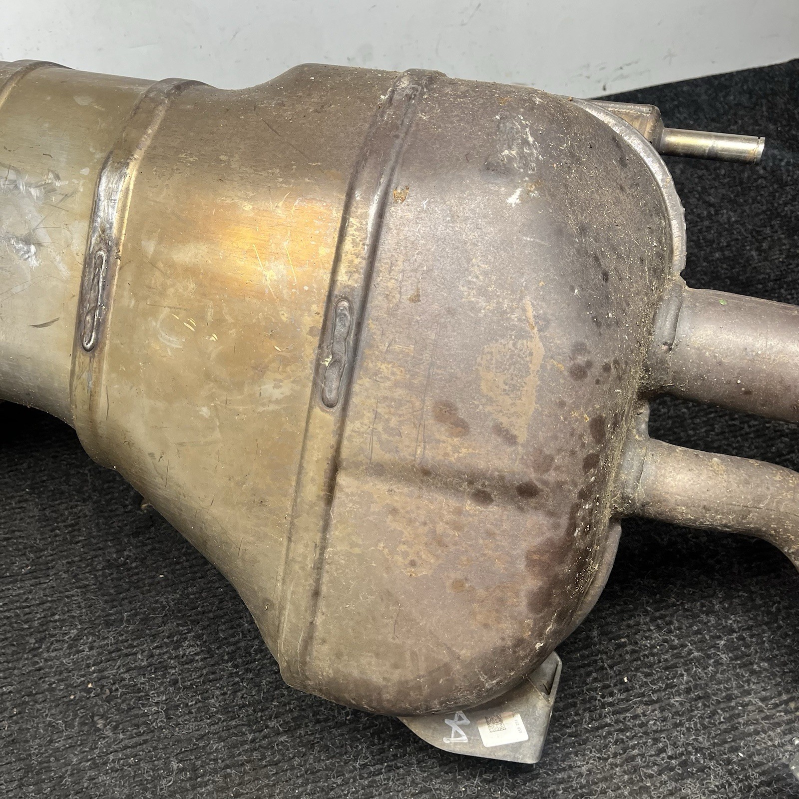 ☑️ 2011-2015 Audi R8 4.2L V8 Rear Exhaust Muffler System OEM