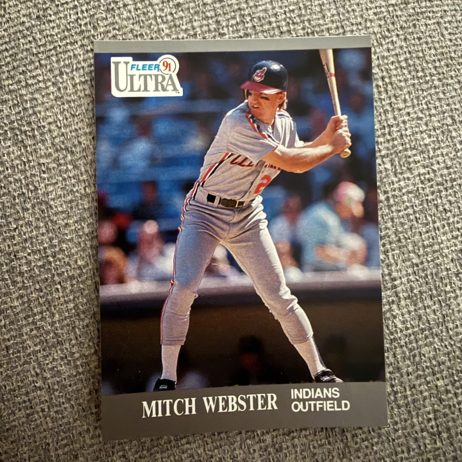 1991 Ultra #116b Mitch Webster : UER: card number should be 119