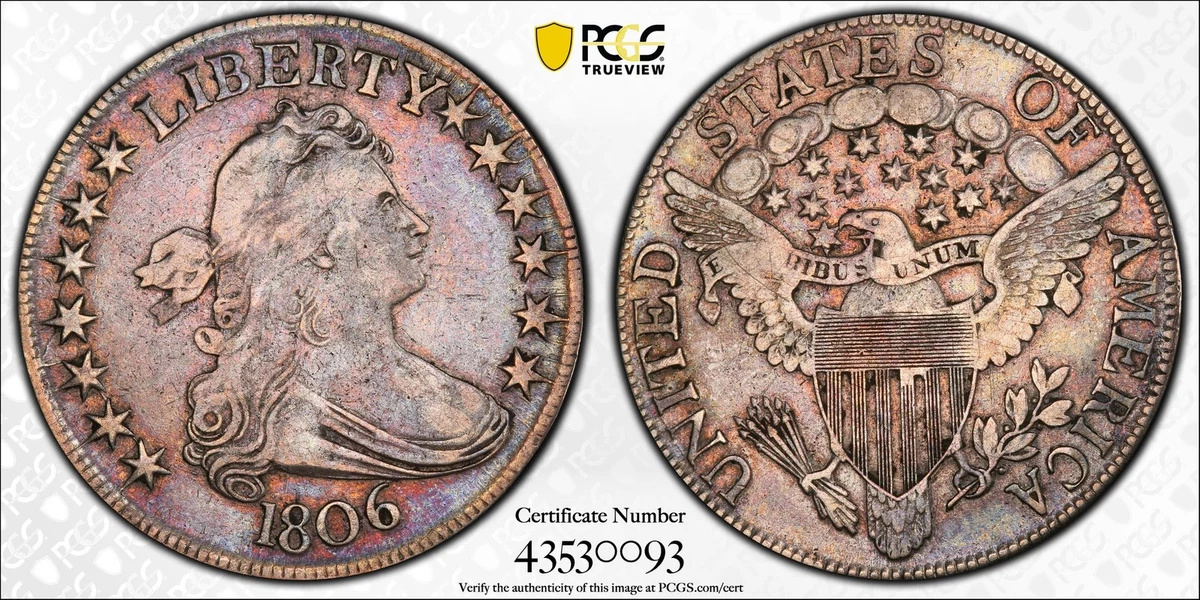 1806 Year US Early Half Dollar Coins (1794-1839) for sale | eBay
