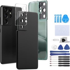 For Samsung Galaxy S21 Ultra 5G Back Glass Replacement Rear Glass Battery Cover