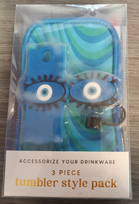 Accessorize Your Drinkware 3 Piece Tumbler Style Pack