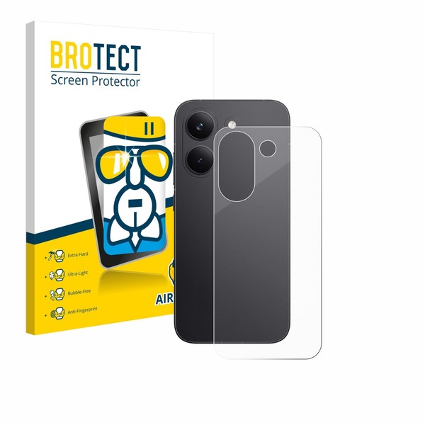 Panzerfolie Schutzglas FüR Xiaomi Poco X8 Pro (RüCkseite) Displayschutz-image