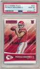 PATRICK MAHOMES 2017 PANINI ROOKIES & STARS #201 RC CHIEFS SP PSA 10 GEM MINT