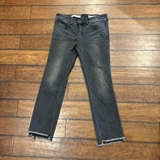 Pilcro Parallel Anthropology mid-rise, slim-straight fit Womens Jeans Sz29