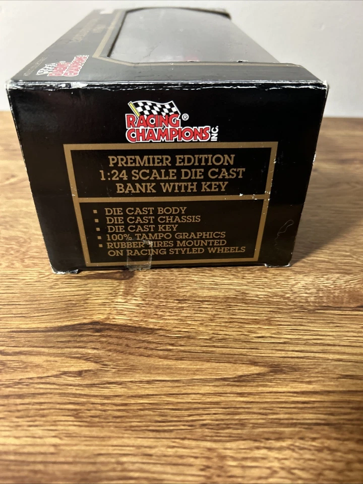 McDonald's Edición Limitada Escala 1:24 Nascar #94 Bill Elliott Die Cast Bank Nuevo en Caja Foto 4 de 4
