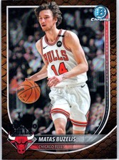 2025-26 Bowman #BCV-73 Matas Buzelis Chrome Reptilian Refractor