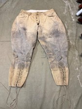 ORIGINAL WWI US ARMY M1912 SUMMER COTTON FIELD BREECHES-SMALL 32W