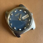Vintage Seiko 21j Automatic Rare Blue Dial 5606 8019 Runs Needs Service
