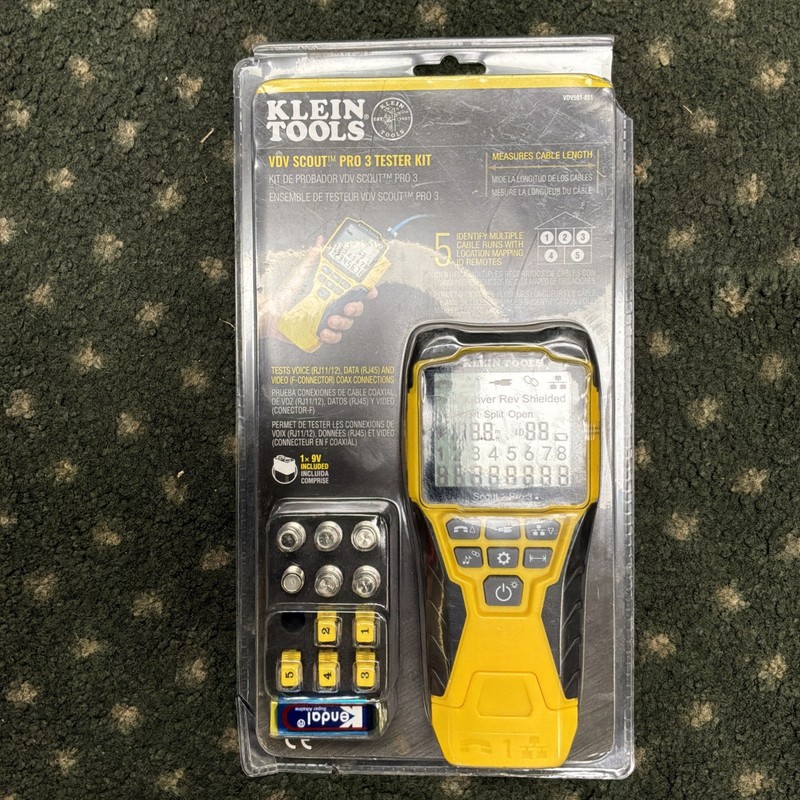 Klein Tools VDV501-851 Cable Tester Kit