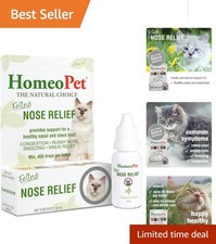 Natural Sinus and Nasal Relief for Cats - 15ml Safe Supplement for Wellness
