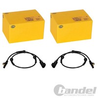 2X Hella ABS-SENSOR Raddrehzahl Hinten Passend FüR Land Rover Range