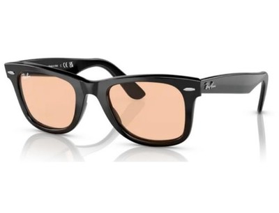 Ray-Ban WAYFARER Sonnenbrille RB2140F 601/4B Größe 52 Gestellfarbe: schwarze ...