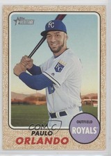 2017 Topps Heritage Paulo Orlando #276 4k8