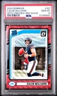 2024 Donruss Caleb Williams Optic Preview Red-Wave RC #327 PSA 10 GEM MT Bears
