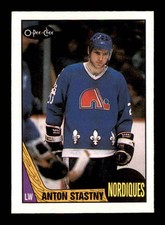 1987 O Pee Chee #185 Anton Stastny  NM/NM+ X2336326