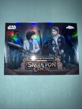 2025 Topps Star Wars Chrome Skeleton Crew The Crew Gets Enlisted Refractor