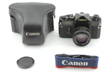 [ Exc+5 ] Canon F-1 Early 35mm Film Camera New FD 50mm f1.4 lens From JAPAN