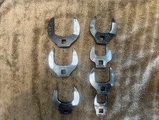 Snap-on Gfc 7 Piece Crowfoot Wrench Socket Set 38 Drive 1316- 1.34 Snap-on Gfc 7 Piece Crowfoot Wrench Socket Set 38 Drive 1316- 1.34