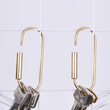 Brass Key Ring Keychains for Women Creative Gift Keyrings Hanging Pendant