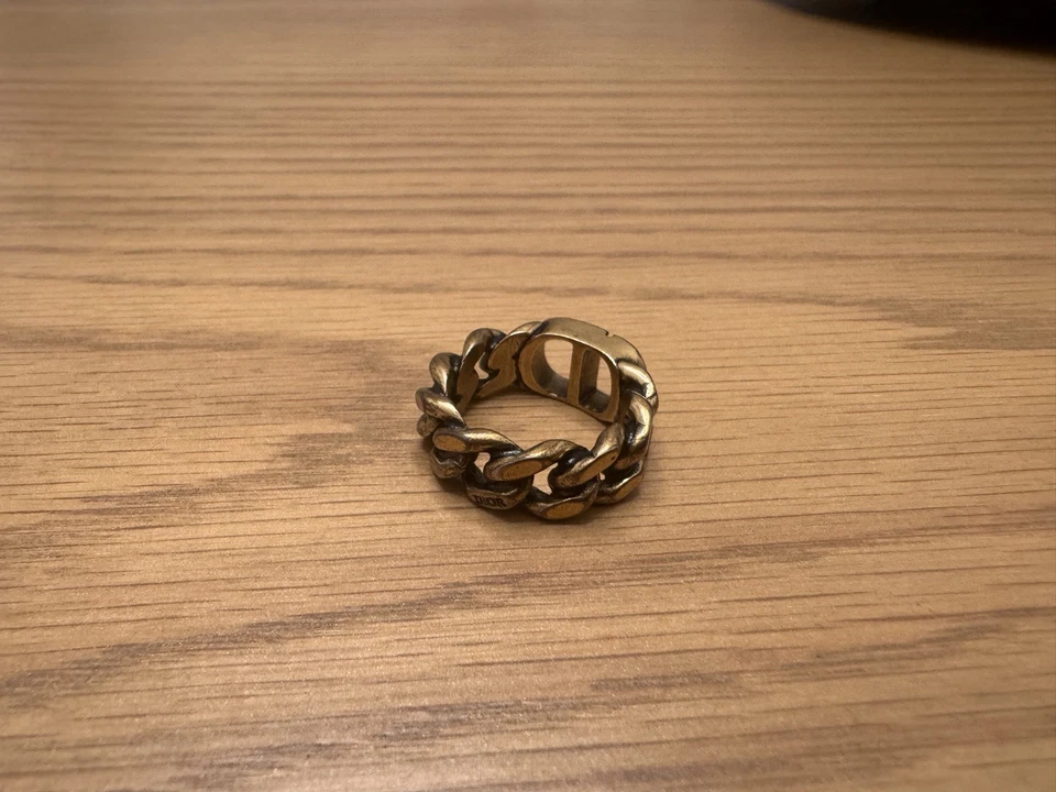 Anillo Christian Dior 30 Montaigne -- Talla L - GLD Mujer Usado Foto 4 de 4