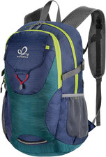 Lightweight Packable Hiking Backpack: 30L Foldable Travel Daypack Ultralight Cam