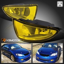 Fits 2004-2005 Honda Civic 24dr Yellow Fog Lights Bumper Lampsswitchwirings