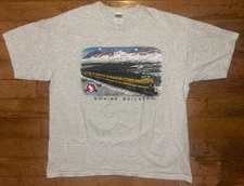 Great Northern Railway Empire Builder Train T-Shirt XL Daylight Sales