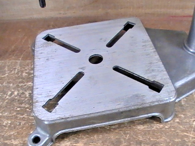 SEARS/CRAFTSMAN #9_25989 20" HD ALUMINUM DRILL PRESS STAND W/ 3" VISE VINTAGE