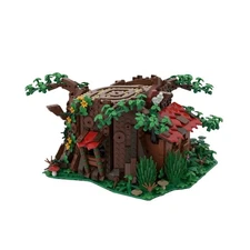 Hot Sale Cottage Hut Treehouse Tree House Model 1383 Building Toys Set