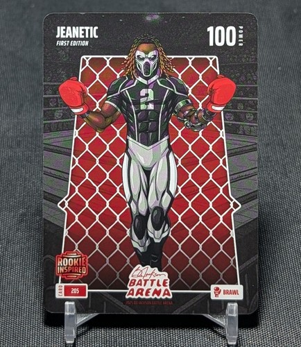 Ashton Jeanty JEANETIC Brawl Rookie RC 2026 Bo Jackson Battle Arena 205 Raiders