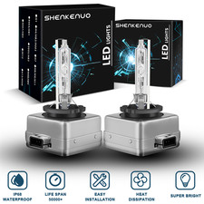 For Ford F150 2013 2014 - 2X D3S Front HID Xenon Headlight Bulbs High Low Beam