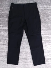 Weatherproof Vintage Men's Pants 32 Black Hybrid Tech Flex Waist 32x29