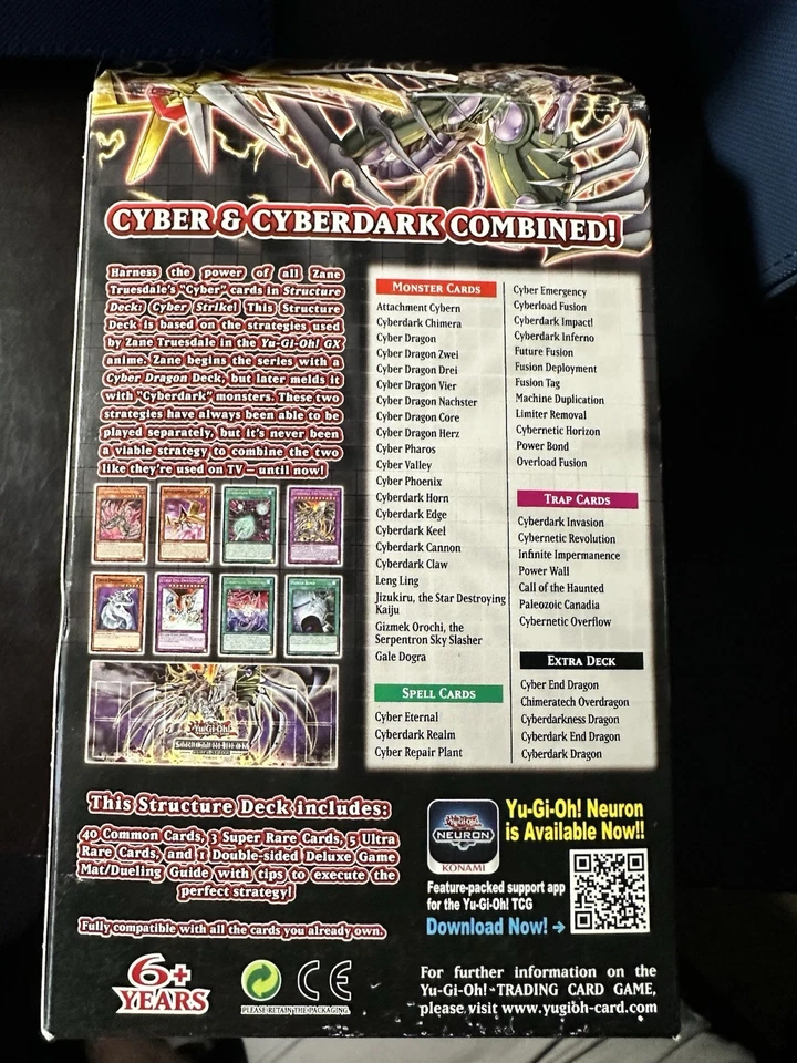 Yugioh Cyber Strike Structure Deck - Image 2 of 2