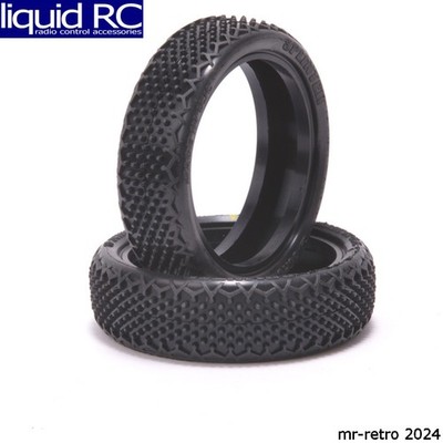 Schumacher Racing Products Ltd U6906 Splinter - 1:10 2WD Tires - Front - Yellow