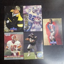 NFL Football Card Lot (5) Emmitt Smith Doug Williams MVP Pro Line Pro Set