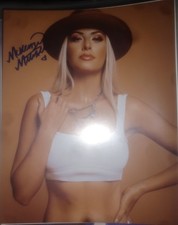 WWE TNA McKenzie Mitchell Autographed 8x10 Photo With COA