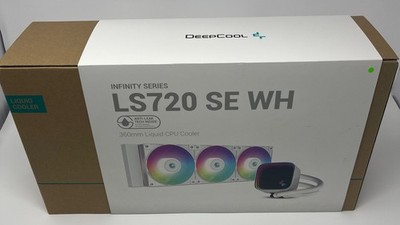 DeepCool LS720 Liquid CPU Cooler - White
