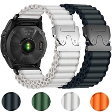 20mm Quick Fit Rugged Nylon Band Strap For Garmin Fenix 8 43mm 7S 6S Pro 5S Plus