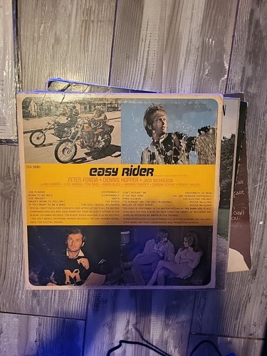 EASY RIDER ORIGINAL MOTION PICTURE SOUNDTRACK VINYL LP VINTAGE RECORD - Picture 2 of 4