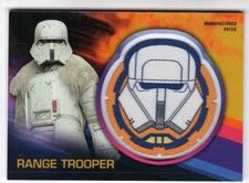 Solo A Star Wars Story Gold [10] Parallel Patch Karte MP-FR Range Trooper