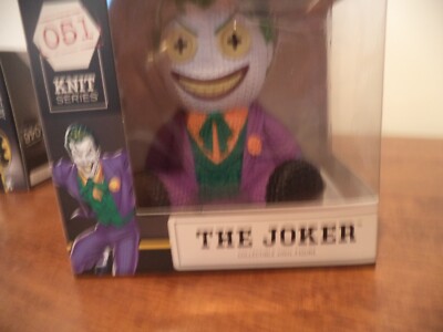 Handmade By Robots Knit Series 051 DC The Joker Vinyl Figure NEW