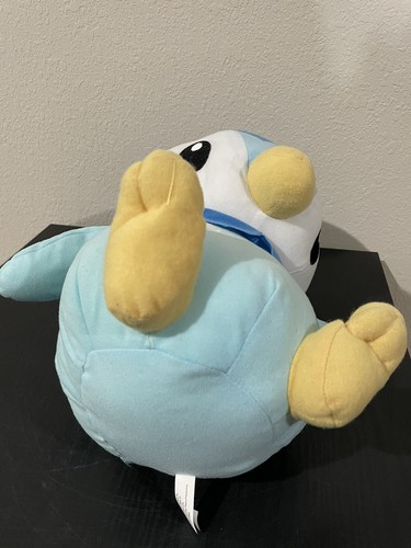 Toy Factory 2019 Pokemon Piplup Penguin Plush Sitting 14"-15” Blue - Picture 2 of 8