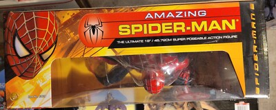 AMAZING SPIDERMAN THE ULTIMATE 18 SUPER POSEABLE ACTION FIGURE TOY