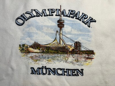 Vintage Olympia Park Munich Shirt Munchen Lehol Extra Large