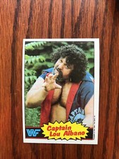 1985 Topps WWF Card Captain Lou Albano #3