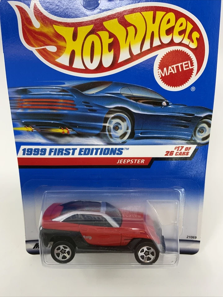 1999 Hot Wheels Jeepster #922 [Red] 1999 First Editions 17/26  - Image 2 of 4