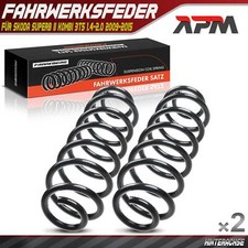 2x Federn Fahrwerksfeder Hinten für Skoda Superb II Kombi 3T5 1.4-2.0 2009-2015