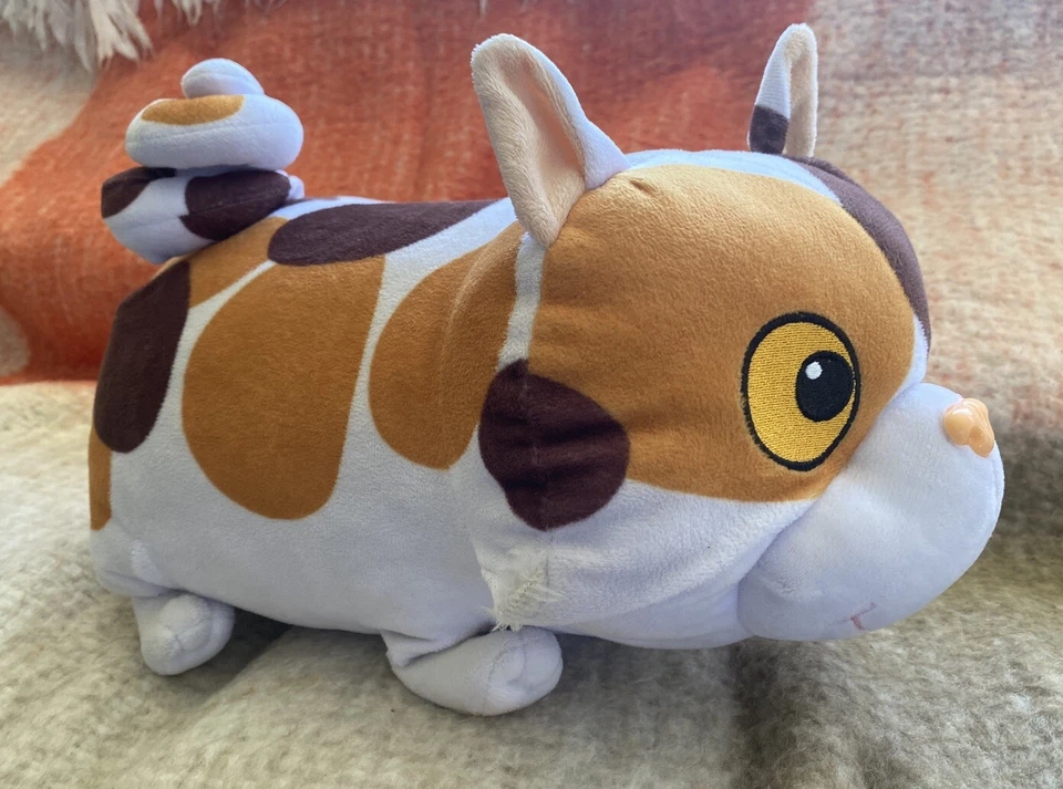 Pig The Cat Soft Plush 2015 Dreamworks ‘HOME’ Toy Brown Spotted Kitten Rare HTF - image 2 of 4